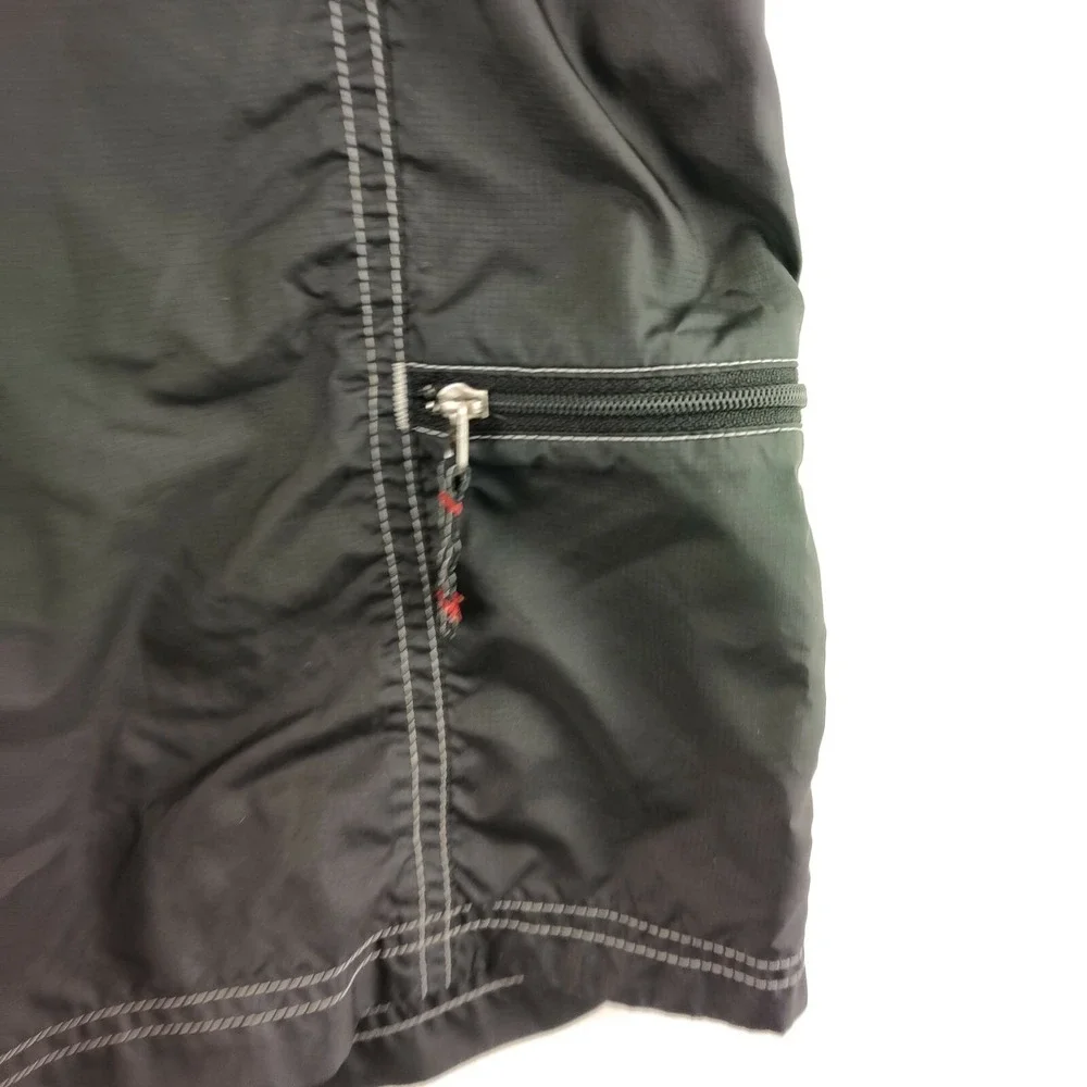 The North Face Men's XL Swim Suit Trunks‎ Shorts Black Nylon